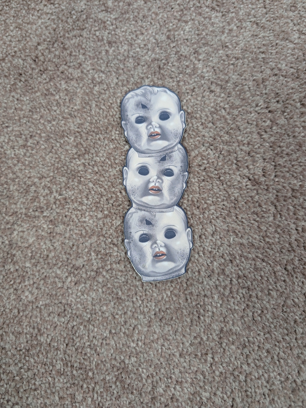 Baby Doll Heads Bookmark! 🤍